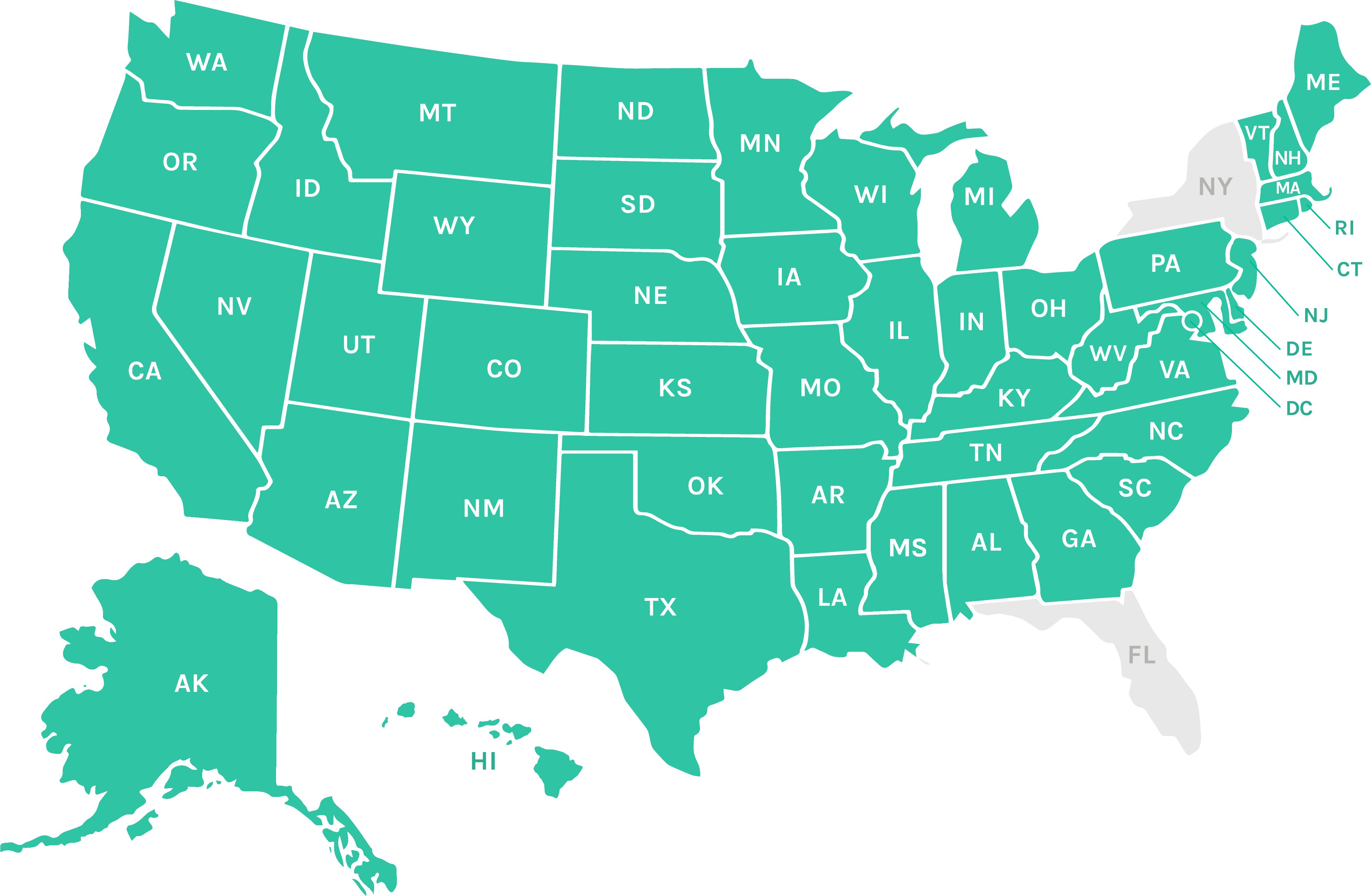 Covered Map